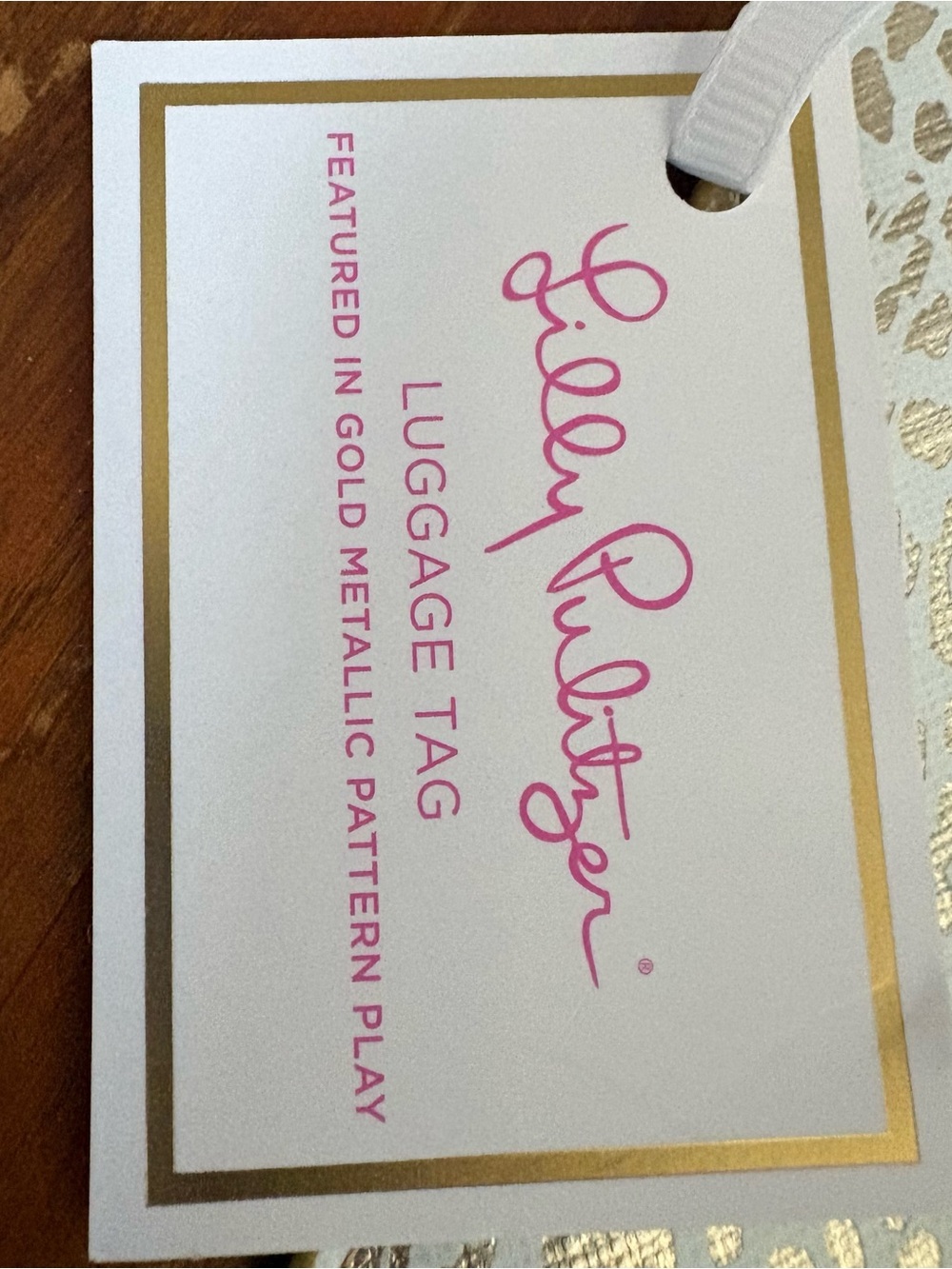 Lilly Pulitzer Luggage Tag - Picture 3 of 6